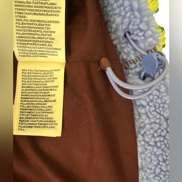 Wrangler Multi Colored Tribal Boho Southern Western Sherpa Fleece Zip Jacket NWT - Picture 15 of 16